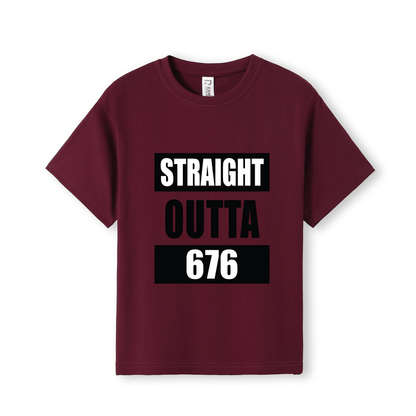 STRAIGHT OUTTA 676 | KIDS TEE - Stick N It