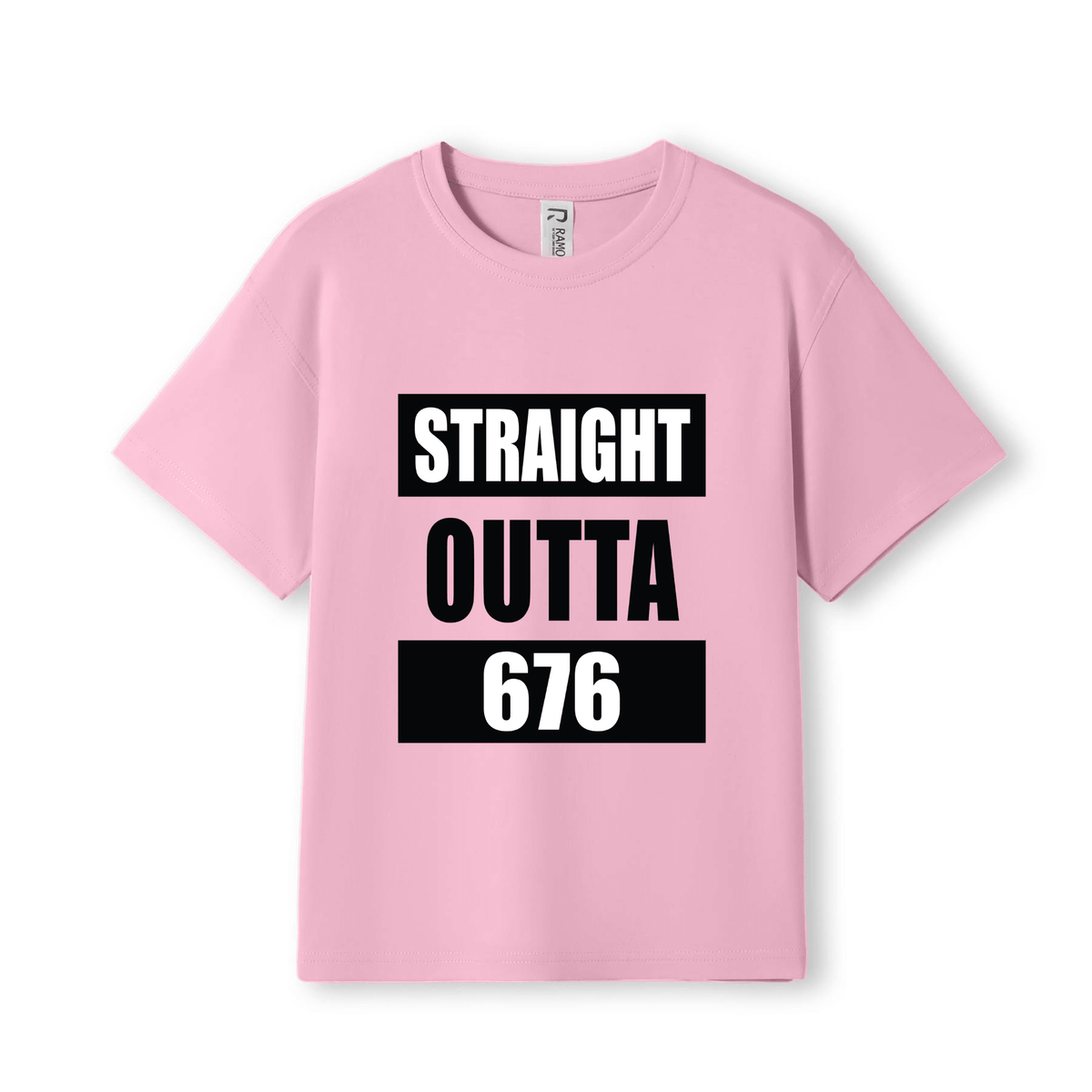 STRAIGHT OUTTA 676 | KIDS TEE - Stick N It