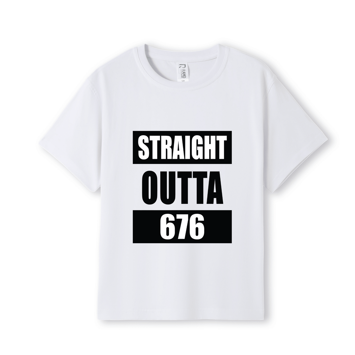 STRAIGHT OUTTA 676 | KIDS TEE - Stick N It