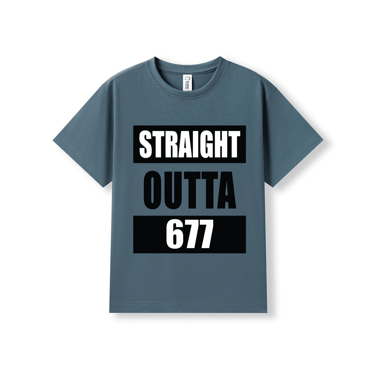 STRAIGHT OUTTA 677 | KIDS TEE - Stick N It