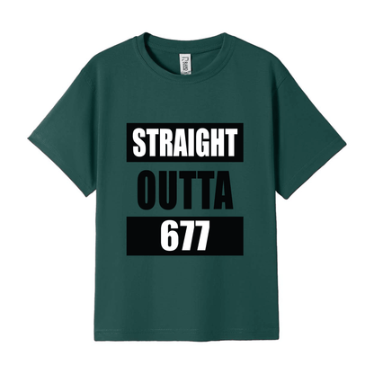 STRAIGHT OUTTA 677 | KIDS TEE - Stick N It