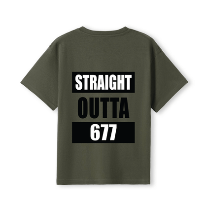 STRAIGHT OUTTA 677 | KIDS TEE - Stick N It