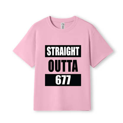 STRAIGHT OUTTA 677 | KIDS TEE - Stick N It