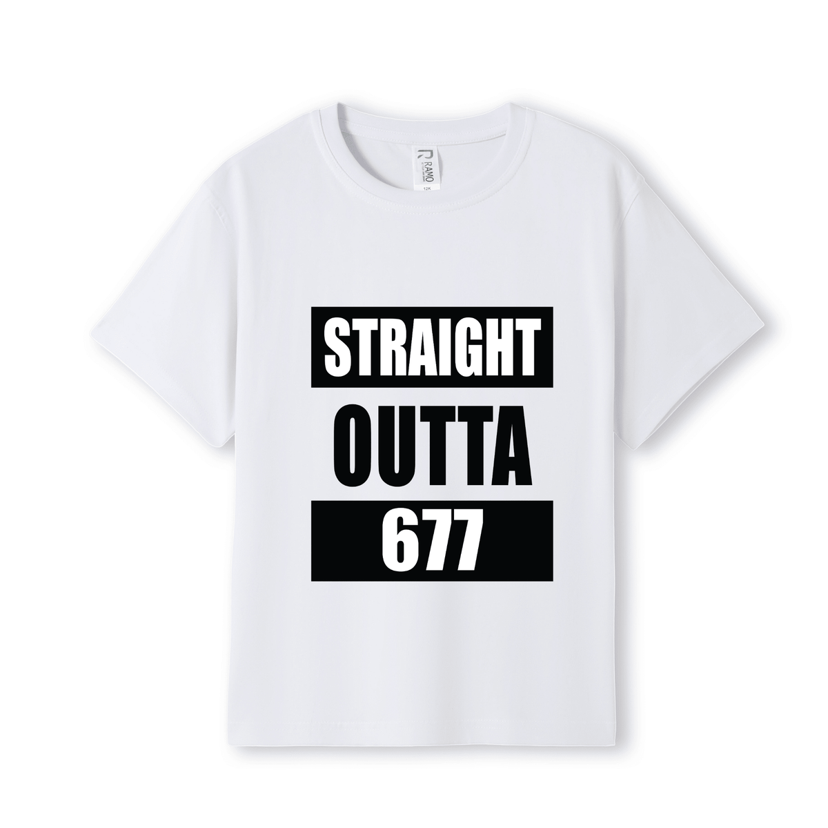 STRAIGHT OUTTA 677 | KIDS TEE - Stick N It
