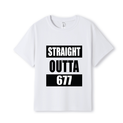 STRAIGHT OUTTA 677 | KIDS TEE - Stick N It