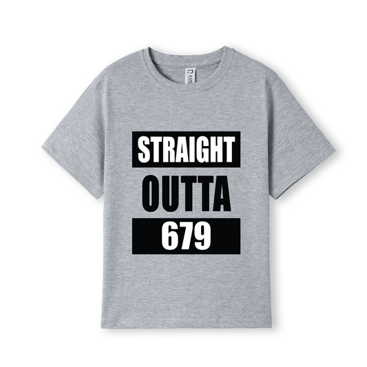 STRAIGHT OUTTA 679 | KIDS TEE - Stick N It