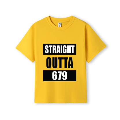 STRAIGHT OUTTA 679 | KIDS TEE - Stick N It