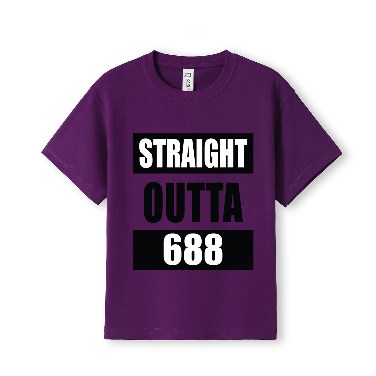 STRAIGHT OUTTA 688 | KIDS TEE - Stick N It