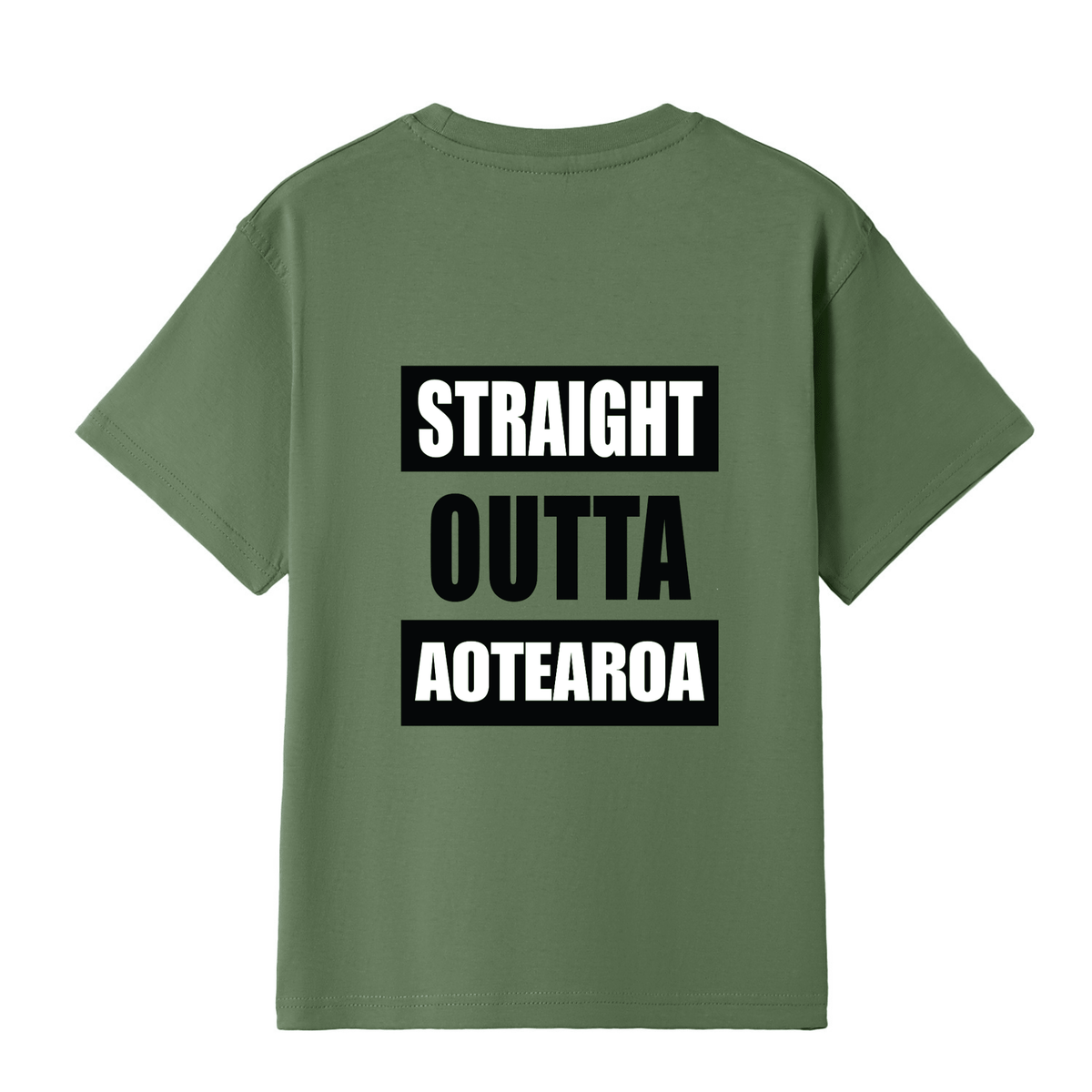 STRAIGHT OUTTA AOTEAROA | KIDS TEE - Stick N It