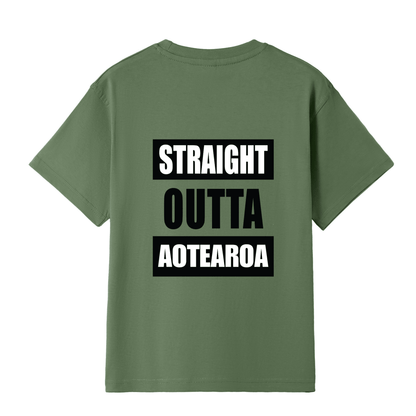 STRAIGHT OUTTA AOTEAROA | KIDS TEE - Stick N It