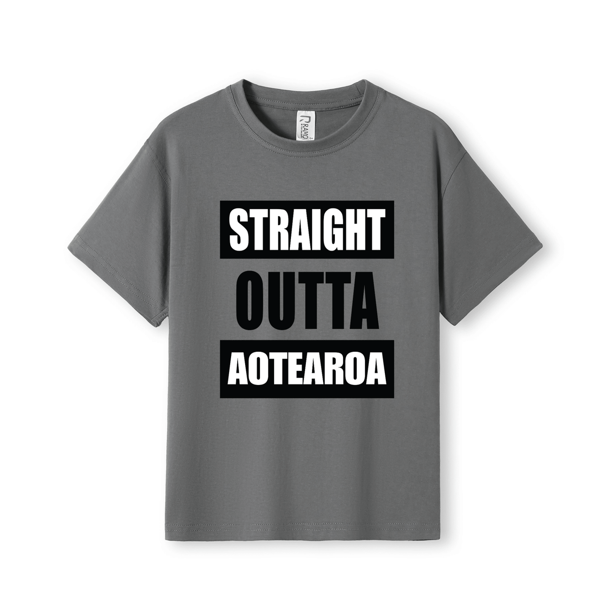STRAIGHT OUTTA AOTEAROA | KIDS TEE - Stick N It