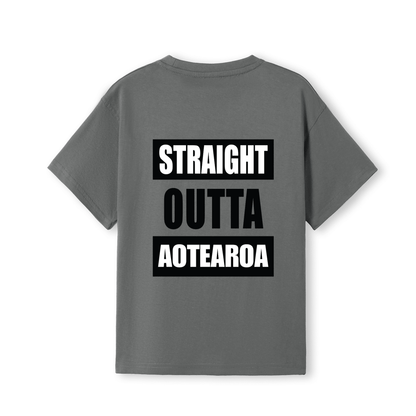 STRAIGHT OUTTA AOTEAROA | KIDS TEE - Stick N It