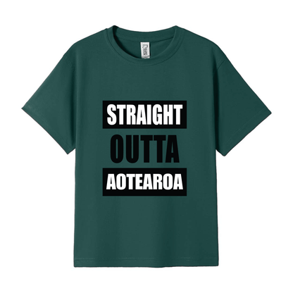 STRAIGHT OUTTA AOTEAROA | KIDS TEE - Stick N It