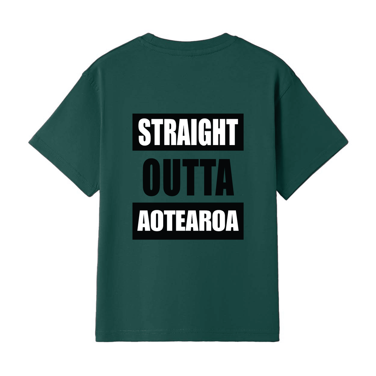 STRAIGHT OUTTA AOTEAROA | KIDS TEE - Stick N It