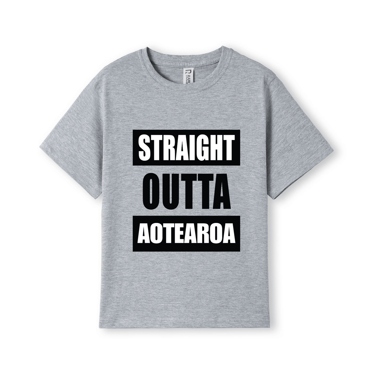 STRAIGHT OUTTA AOTEAROA | KIDS TEE - Stick N It