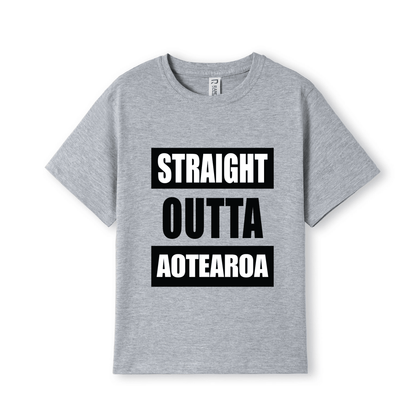 STRAIGHT OUTTA AOTEAROA | KIDS TEE - Stick N It