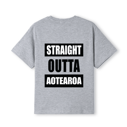 STRAIGHT OUTTA AOTEAROA | KIDS TEE - Stick N It
