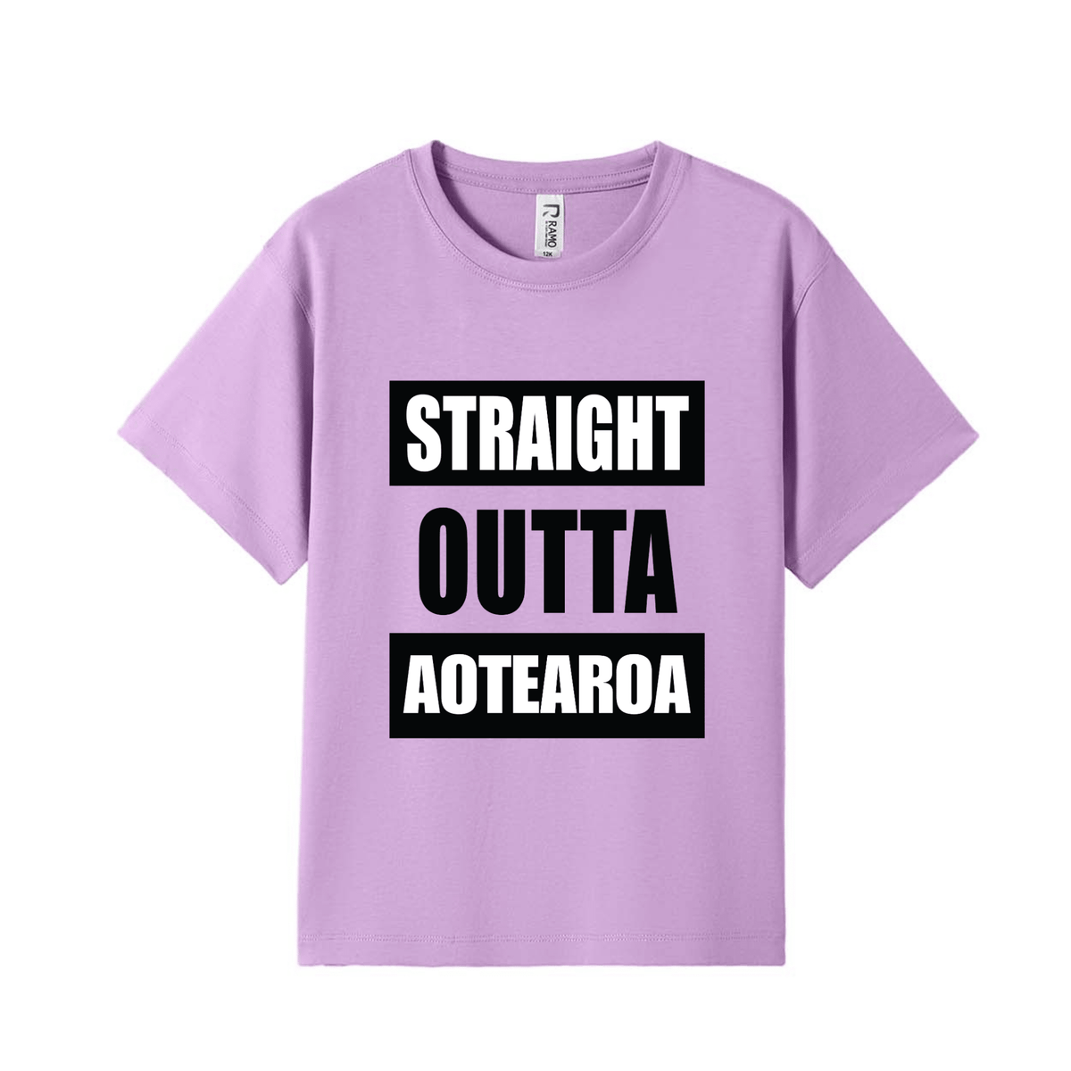 STRAIGHT OUTTA AOTEAROA | KIDS TEE - Stick N It
