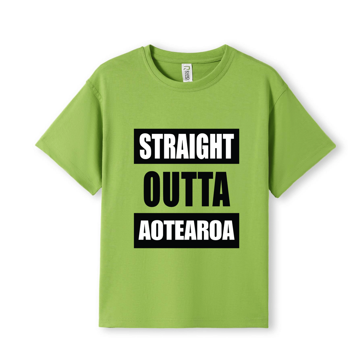 STRAIGHT OUTTA AOTEAROA | KIDS TEE - Stick N It