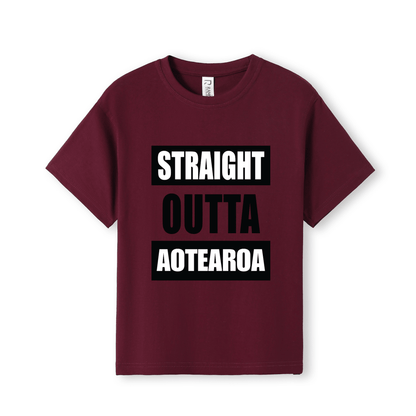 STRAIGHT OUTTA AOTEAROA | KIDS TEE - Stick N It