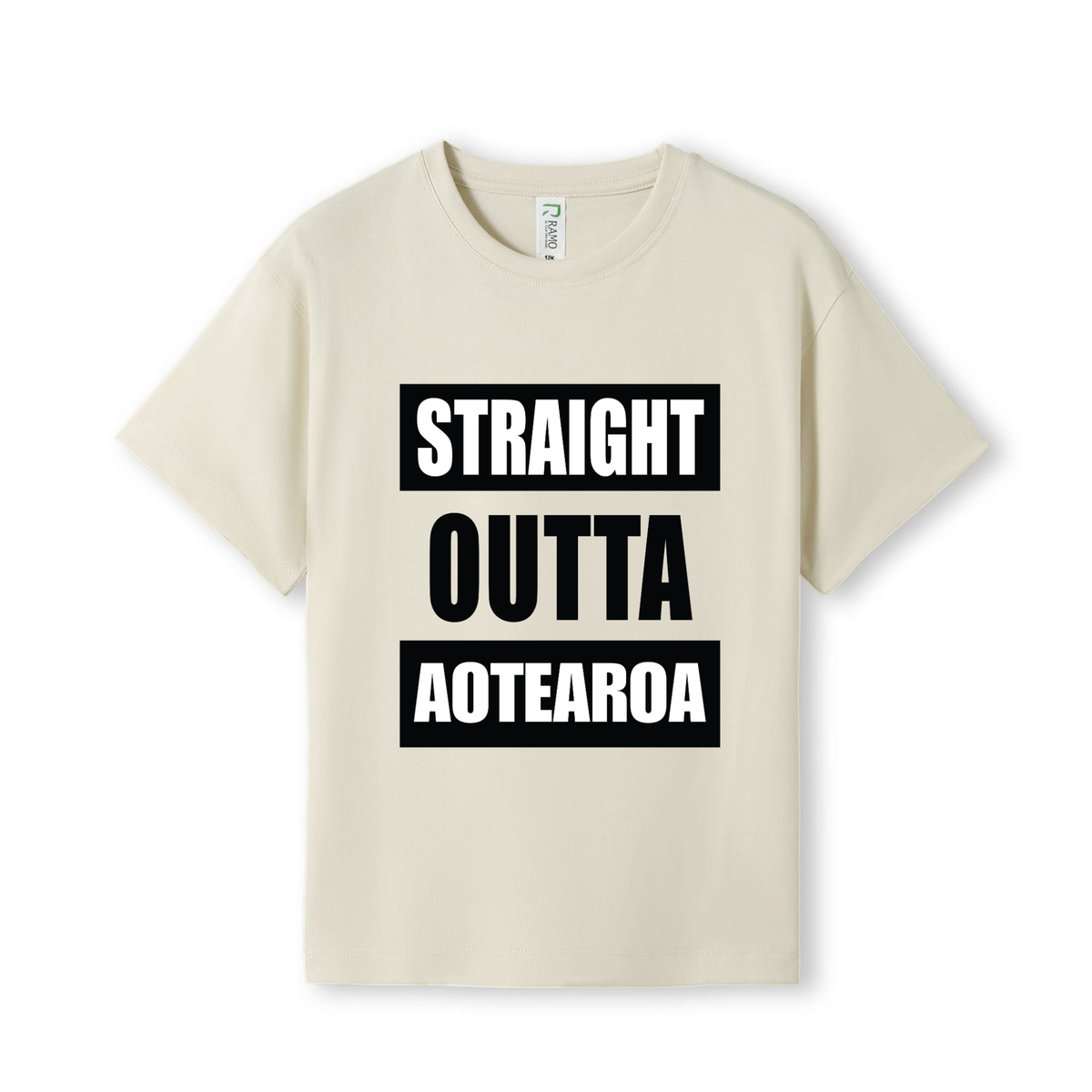 STRAIGHT OUTTA AOTEAROA | KIDS TEE - Stick N It