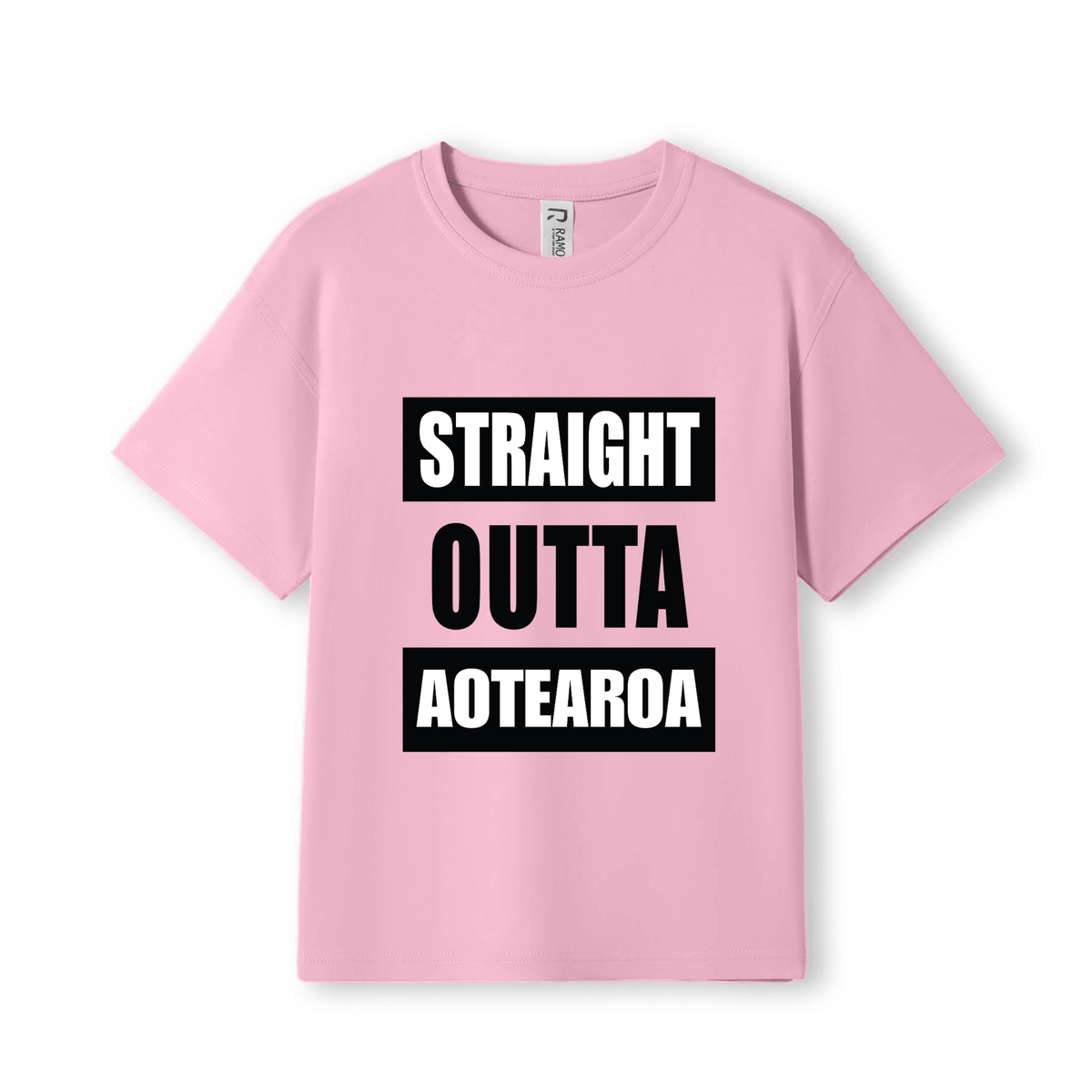 STRAIGHT OUTTA AOTEAROA | KIDS TEE - Stick N It