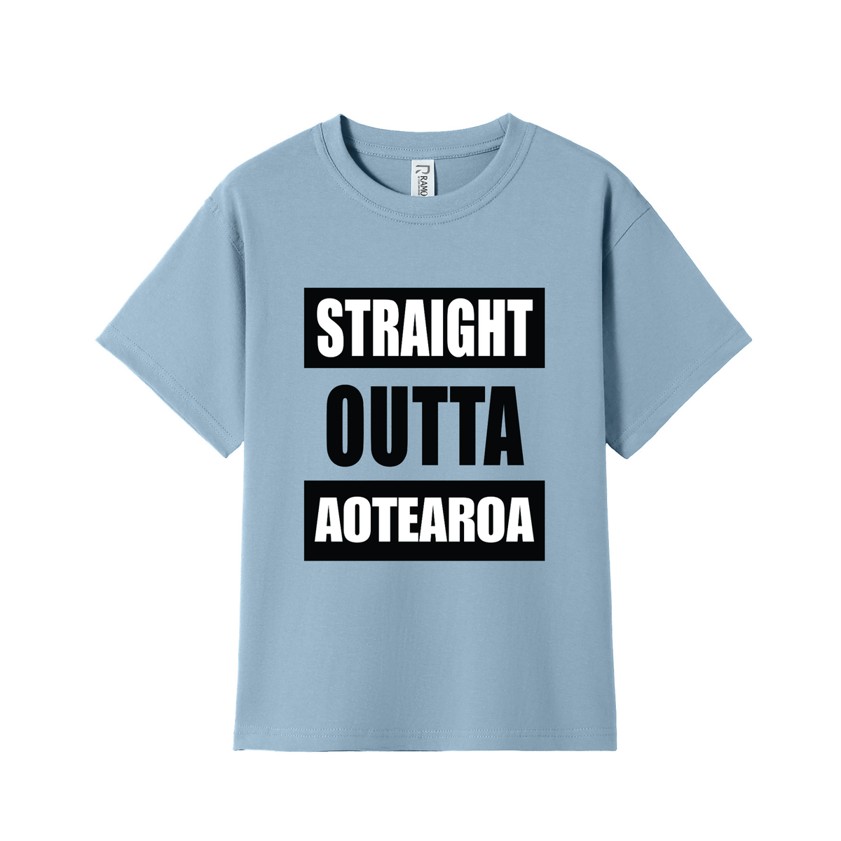 STRAIGHT OUTTA AOTEAROA | KIDS TEE - Stick N It