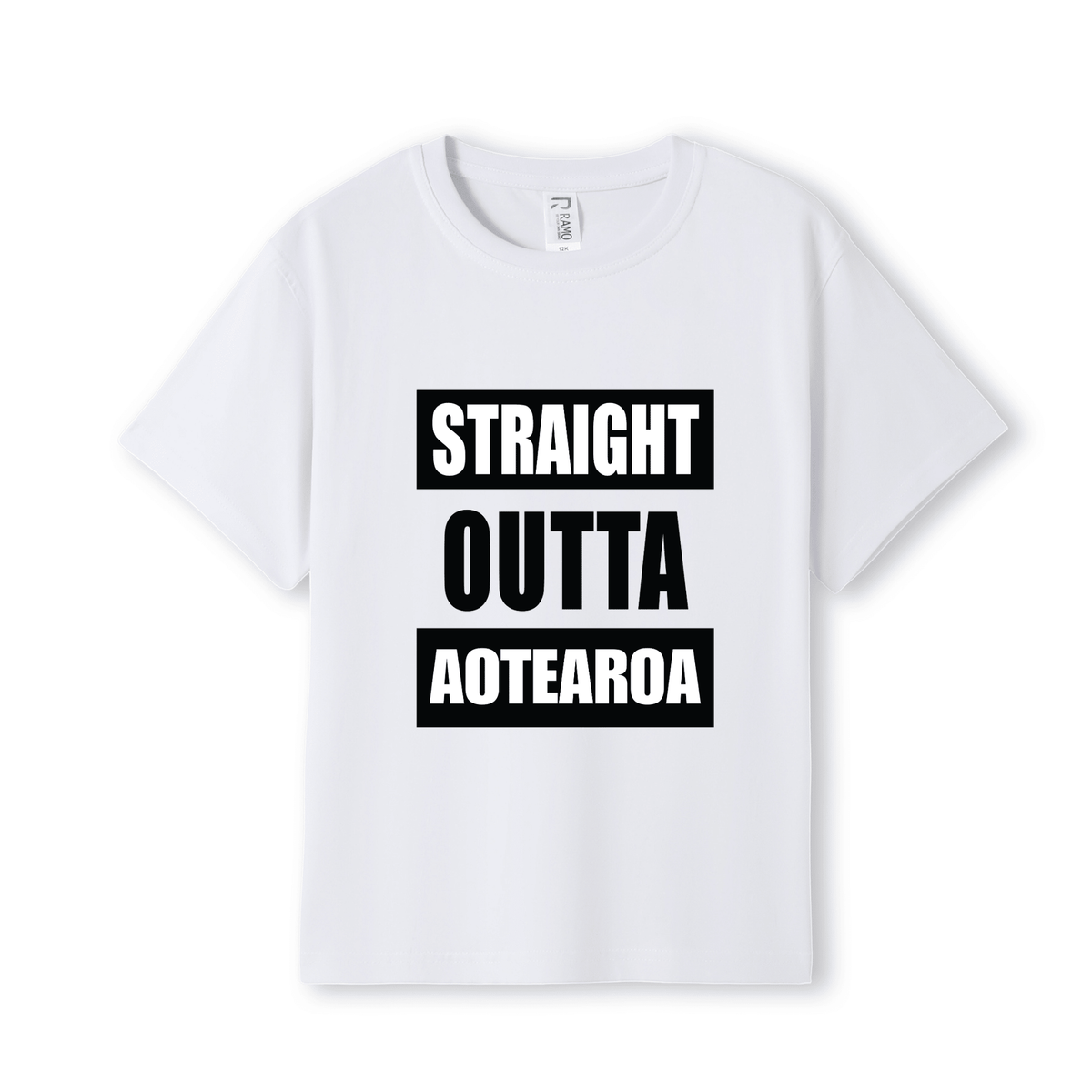 STRAIGHT OUTTA AOTEAROA | KIDS TEE - Stick N It
