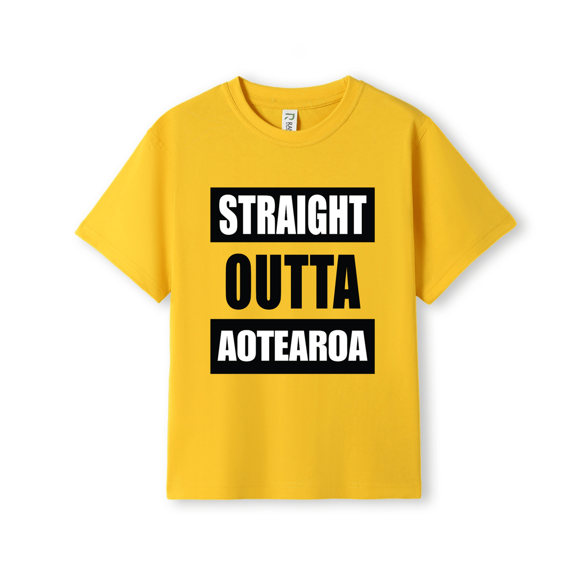 STRAIGHT OUTTA AOTEAROA | KIDS TEE - Stick N It