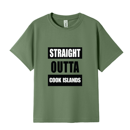 STRAIGHT OUTTA COOK ISLANDS | KIDS TEE - Stick N It