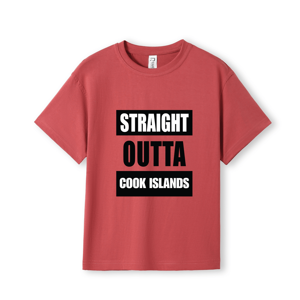 STRAIGHT OUTTA COOK ISLANDS | KIDS TEE - Stick N It