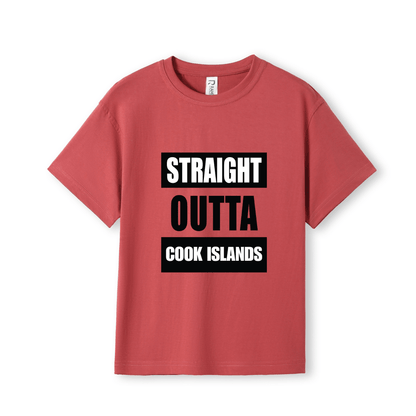 STRAIGHT OUTTA COOK ISLANDS | KIDS TEE - Stick N It