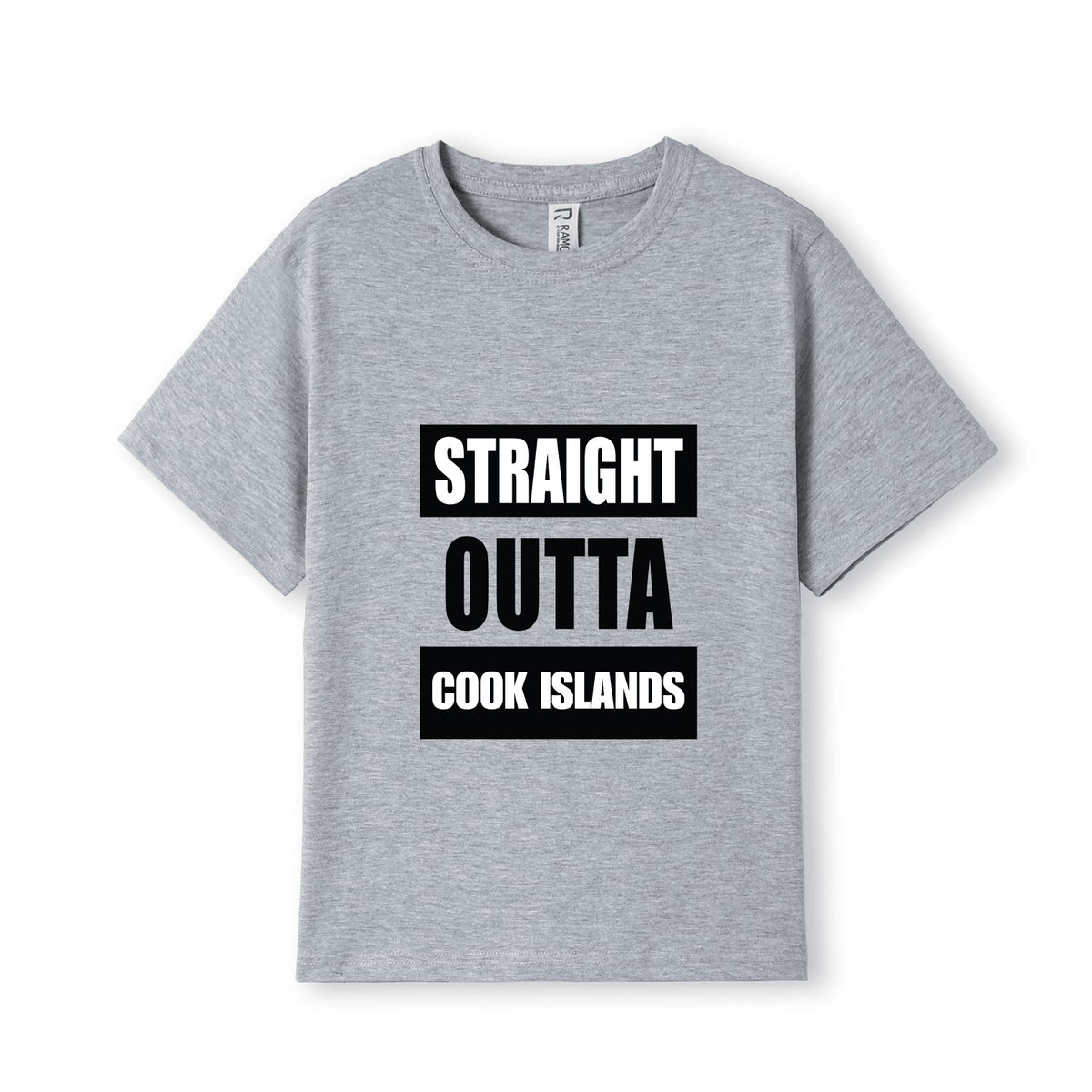 STRAIGHT OUTTA COOK ISLANDS | KIDS TEE - Stick N It