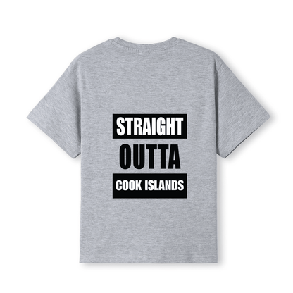 STRAIGHT OUTTA COOK ISLANDS | KIDS TEE - Stick N It