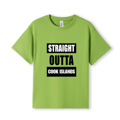 STRAIGHT OUTTA COOK ISLANDS | KIDS TEE - Stick N It