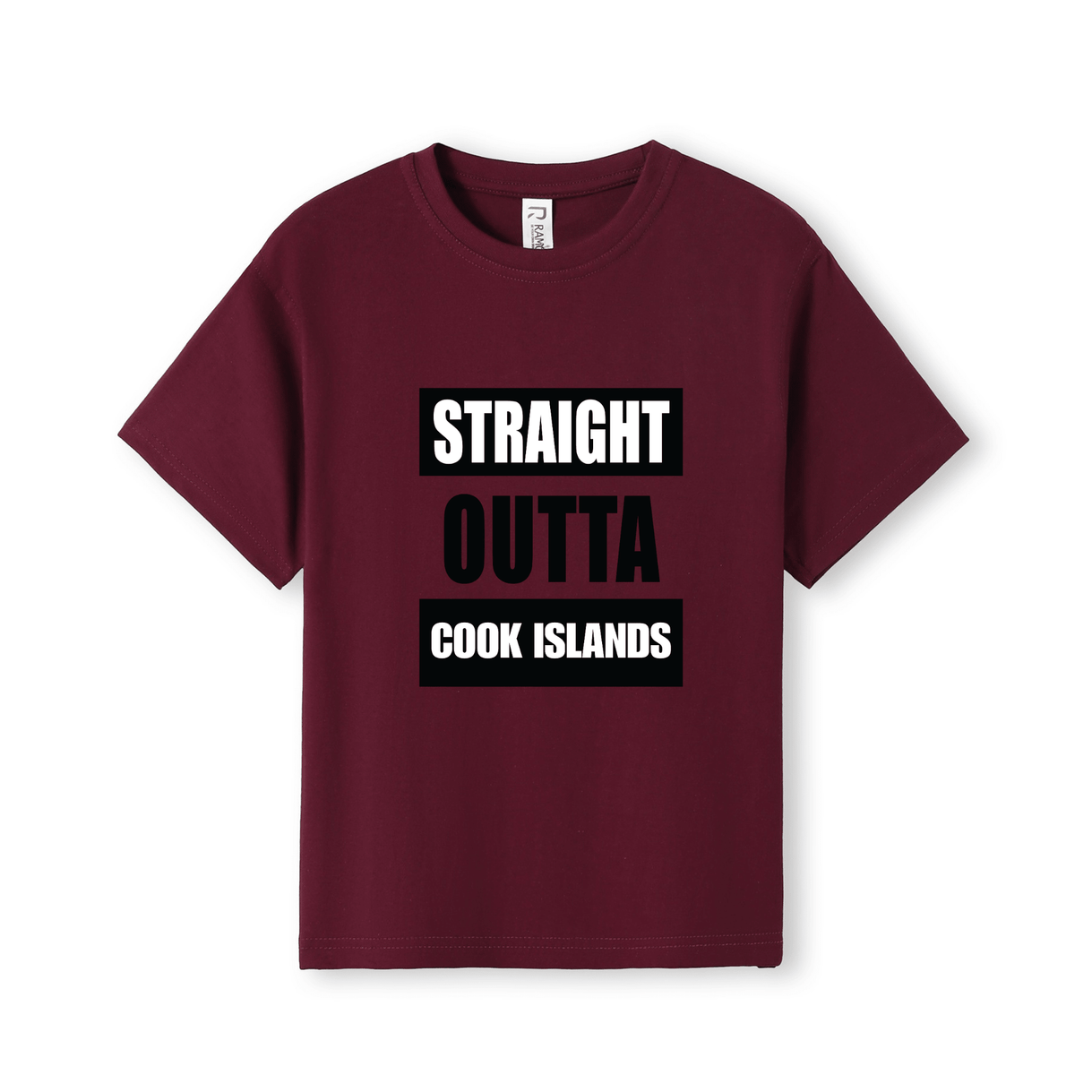 STRAIGHT OUTTA COOK ISLANDS | KIDS TEE - Stick N It