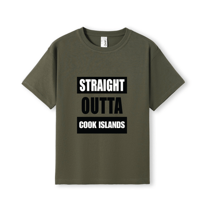 STRAIGHT OUTTA COOK ISLANDS | KIDS TEE - Stick N It