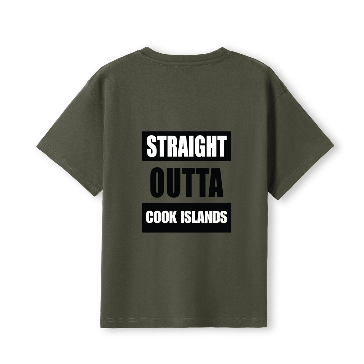 STRAIGHT OUTTA COOK ISLANDS | KIDS TEE - Stick N It