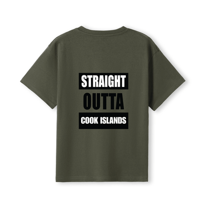 STRAIGHT OUTTA COOK ISLANDS | KIDS TEE - Stick N It