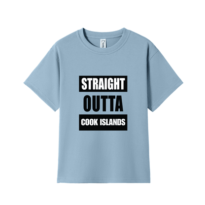 STRAIGHT OUTTA COOK ISLANDS | KIDS TEE - Stick N It