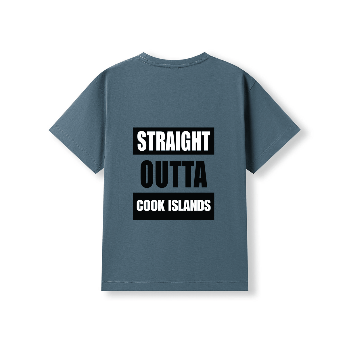 STRAIGHT OUTTA COOK ISLANDS | KIDS TEE - Stick N It