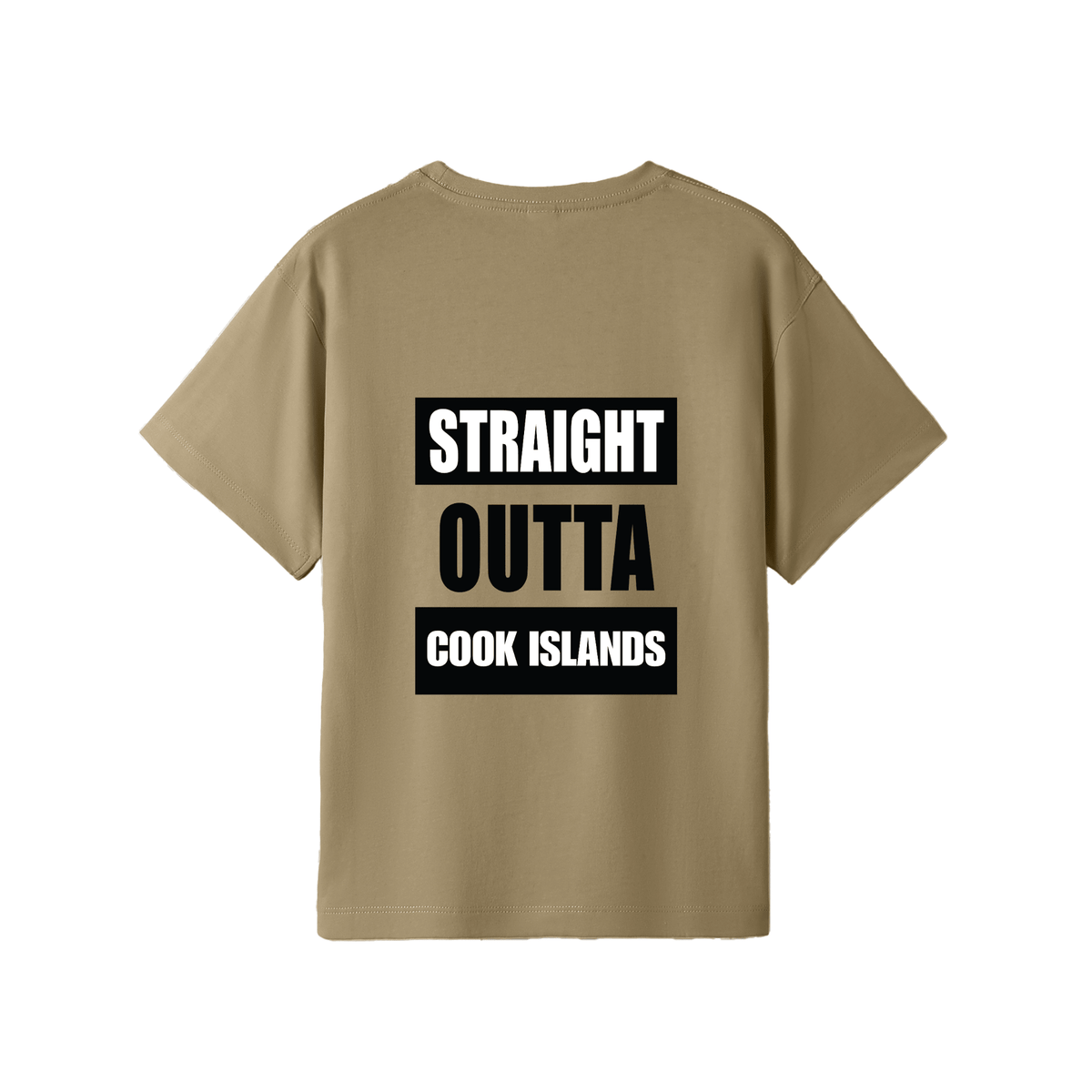 STRAIGHT OUTTA COOK ISLANDS | KIDS TEE - Stick N It