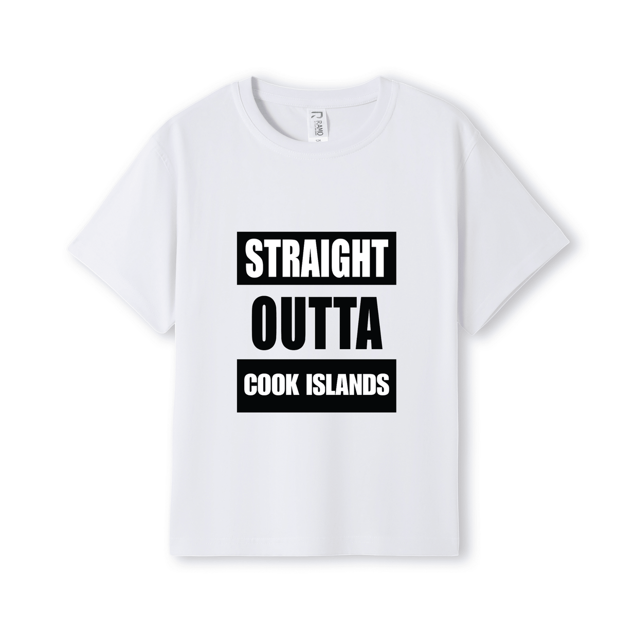 STRAIGHT OUTTA COOK ISLANDS | KIDS TEE - Stick N It