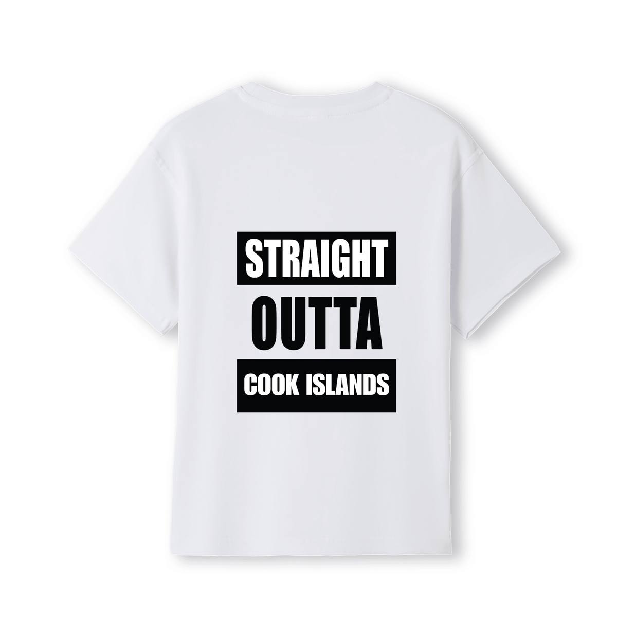 STRAIGHT OUTTA COOK ISLANDS | KIDS TEE - Stick N It