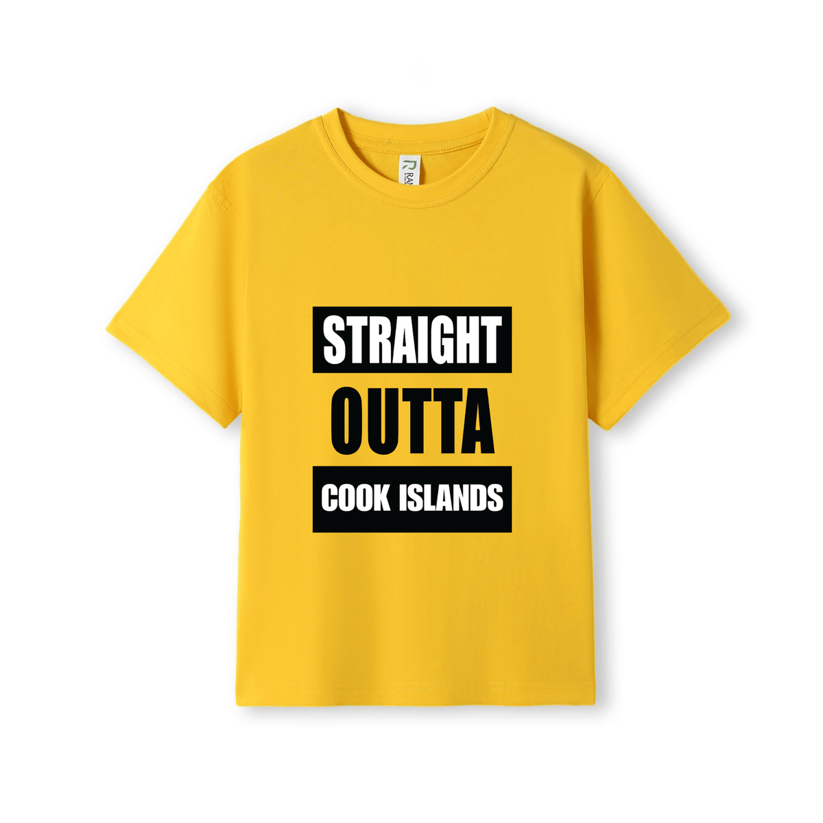 STRAIGHT OUTTA COOK ISLANDS | KIDS TEE - Stick N It