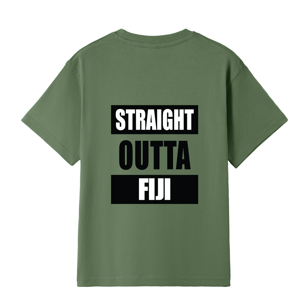 STRAIGHT OUTTA FIJI | KIDS TEE - Stick N It
