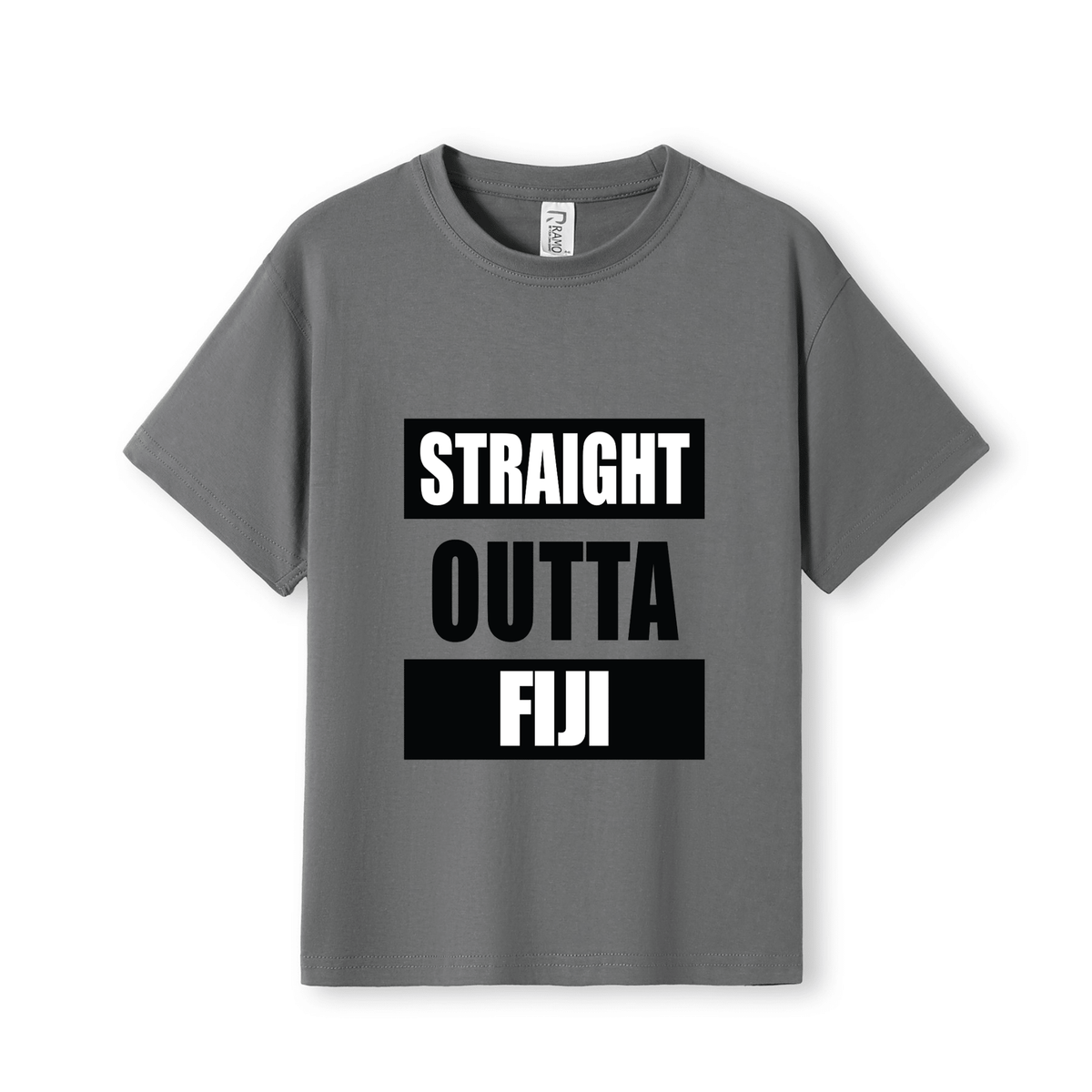 STRAIGHT OUTTA FIJI | KIDS TEE - Stick N It