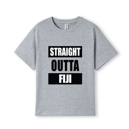STRAIGHT OUTTA FIJI | KIDS TEE - Stick N It