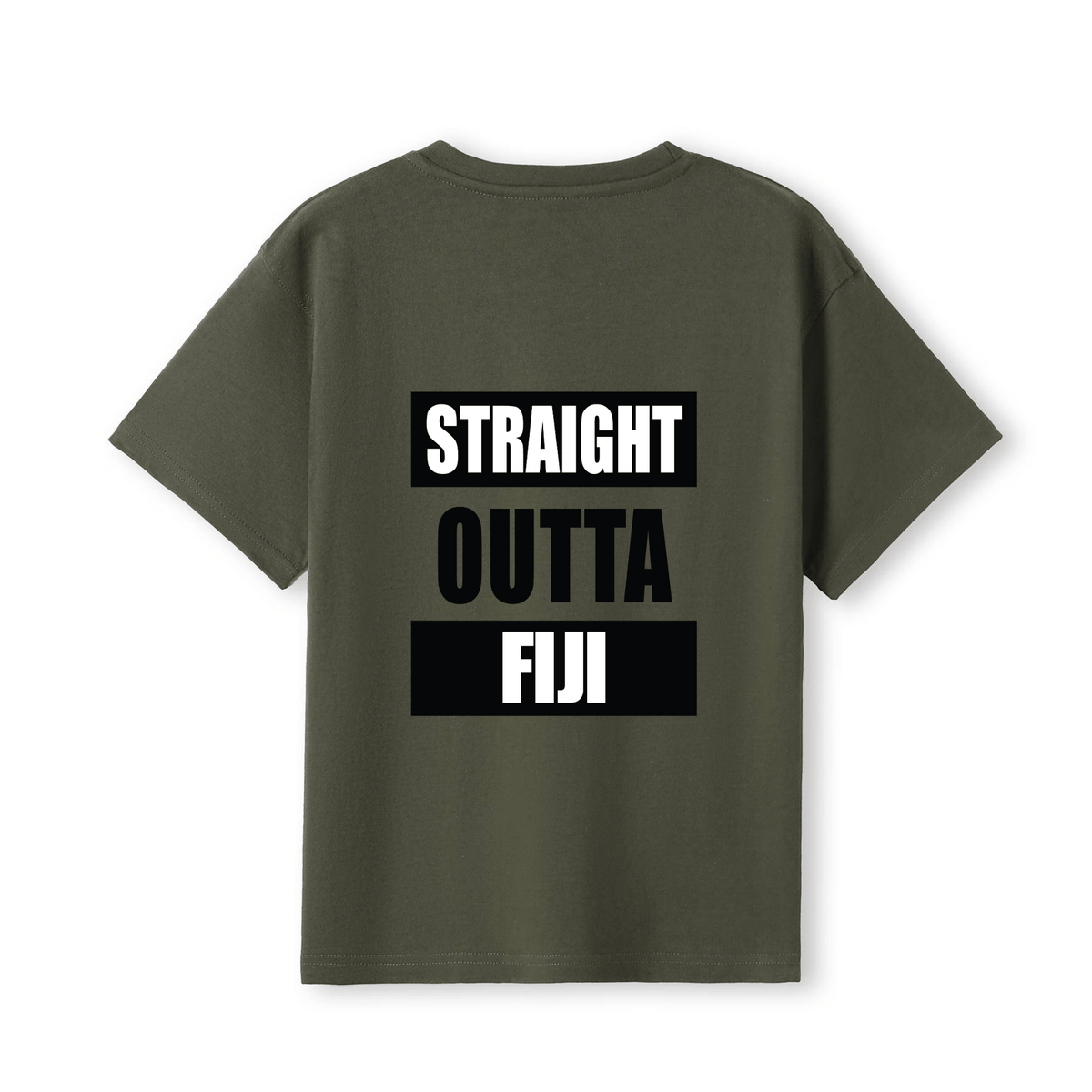 STRAIGHT OUTTA FIJI | KIDS TEE - Stick N It