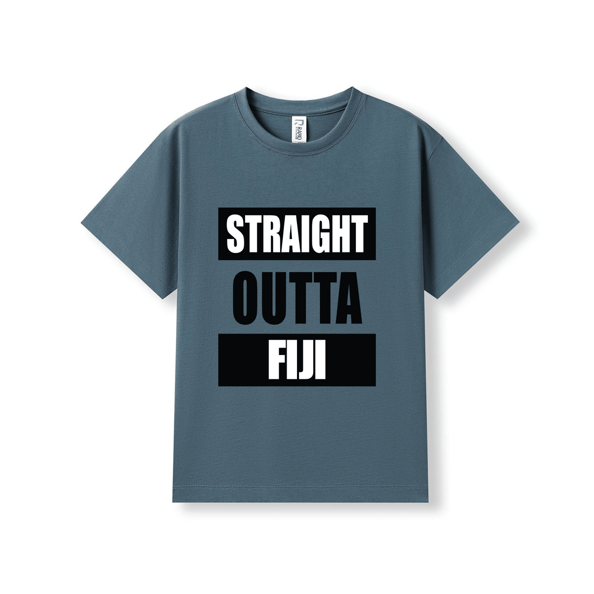 STRAIGHT OUTTA FIJI | KIDS TEE - Stick N It